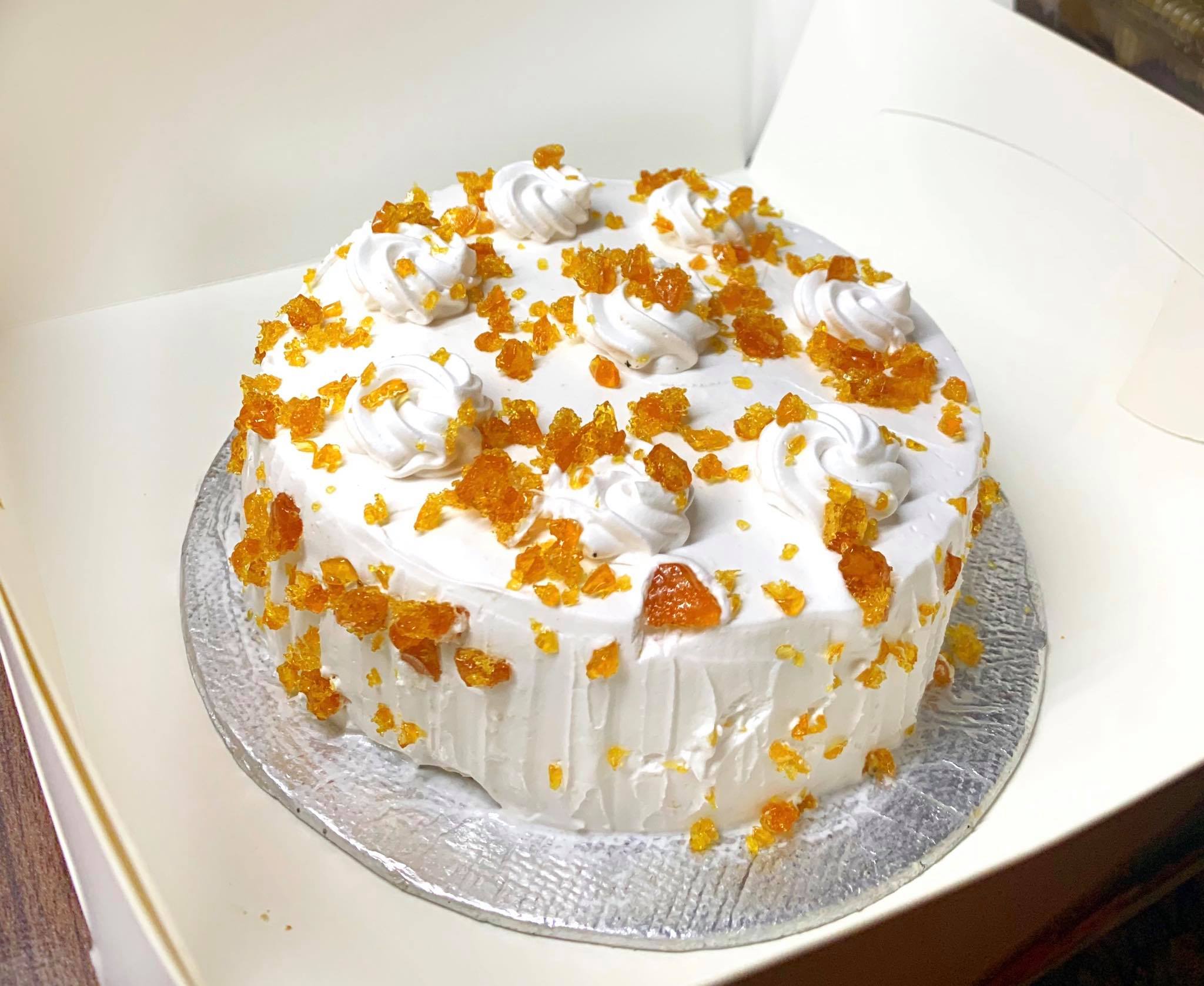 Gluten Free Caramel Crunch Cake