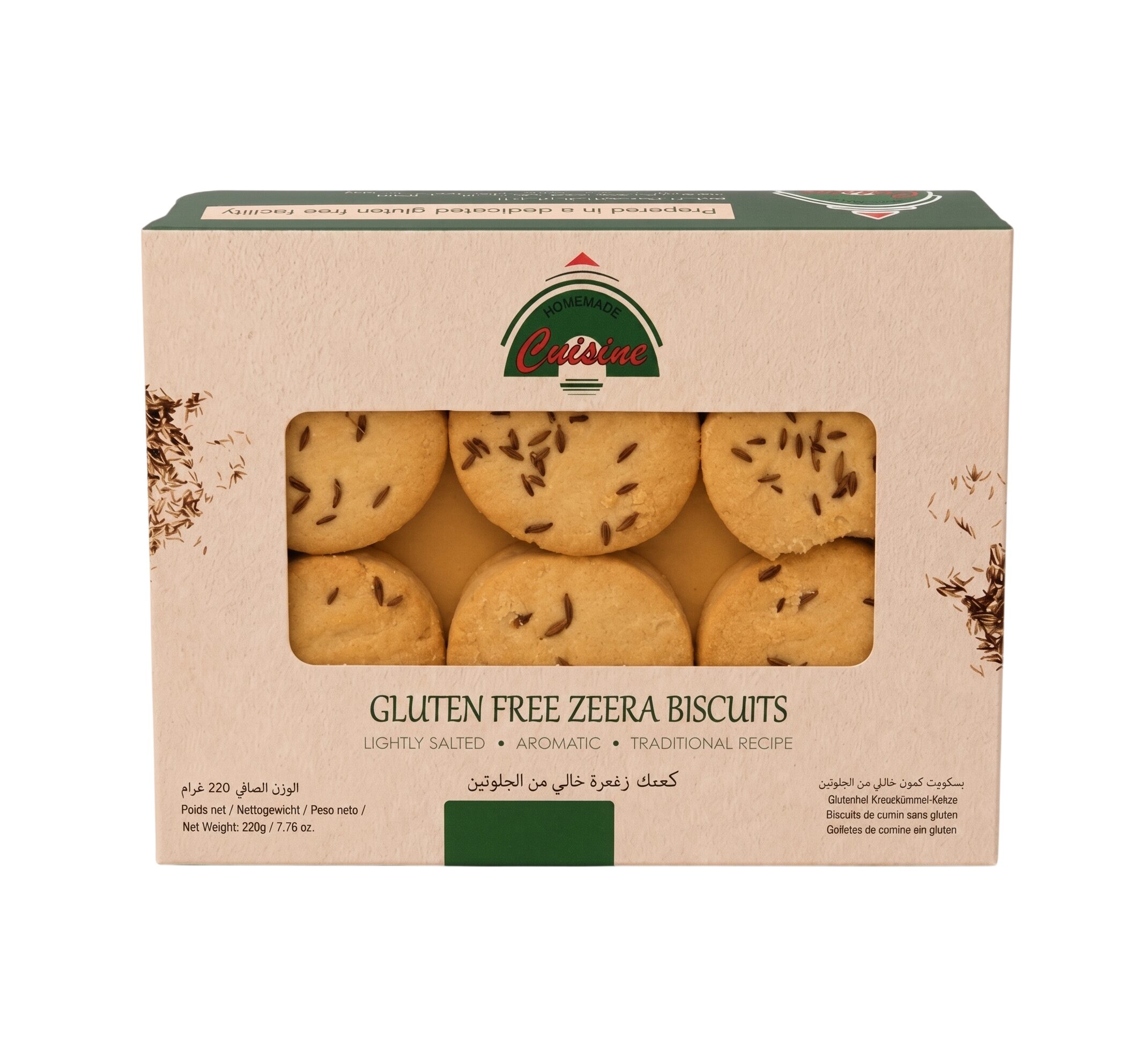 Zeera Biscuits 220g