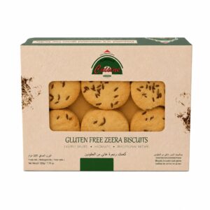Gluten Free Zeera Biscuits Front