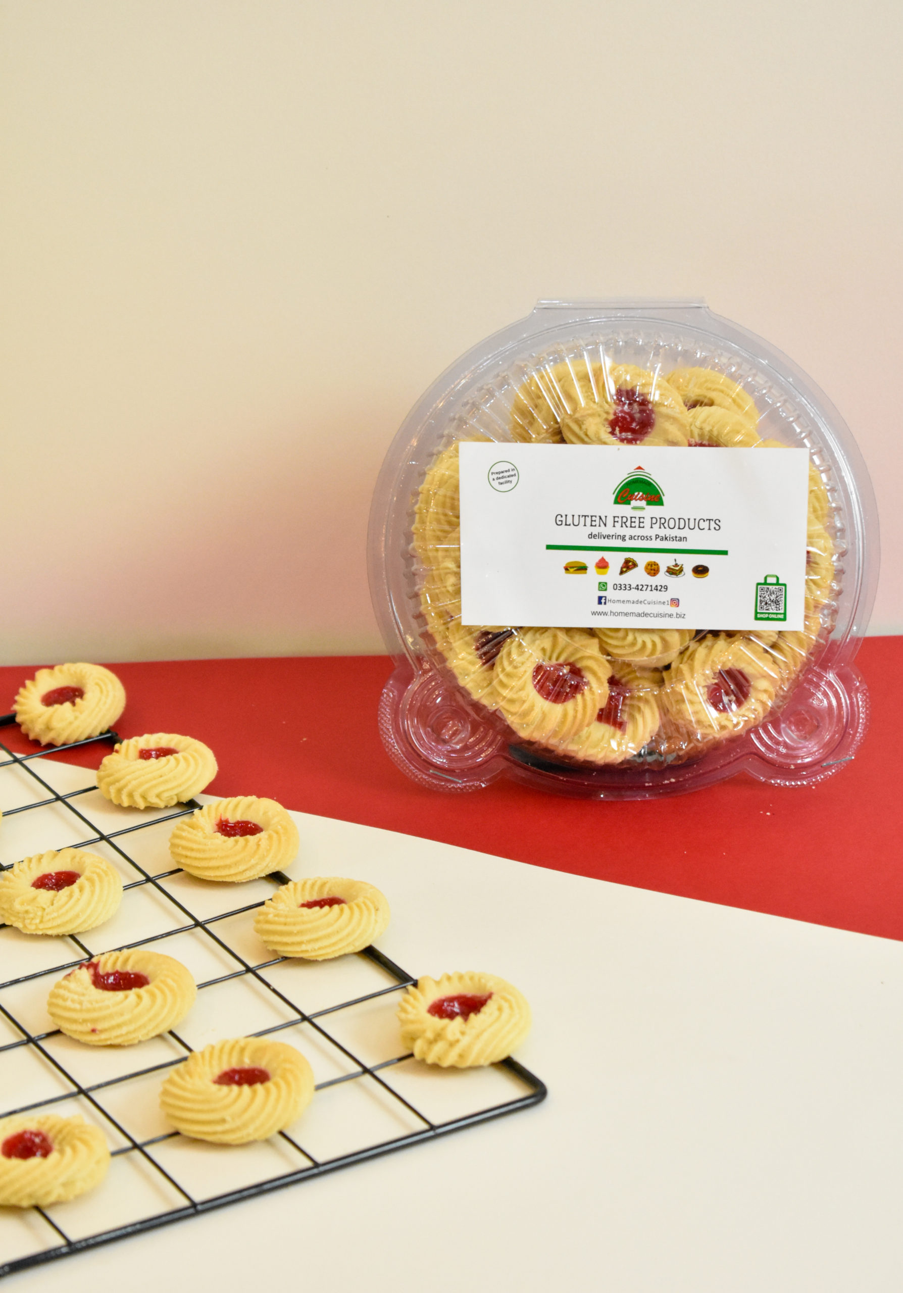 Vanilla Jam Biscuits 280g - Image 4