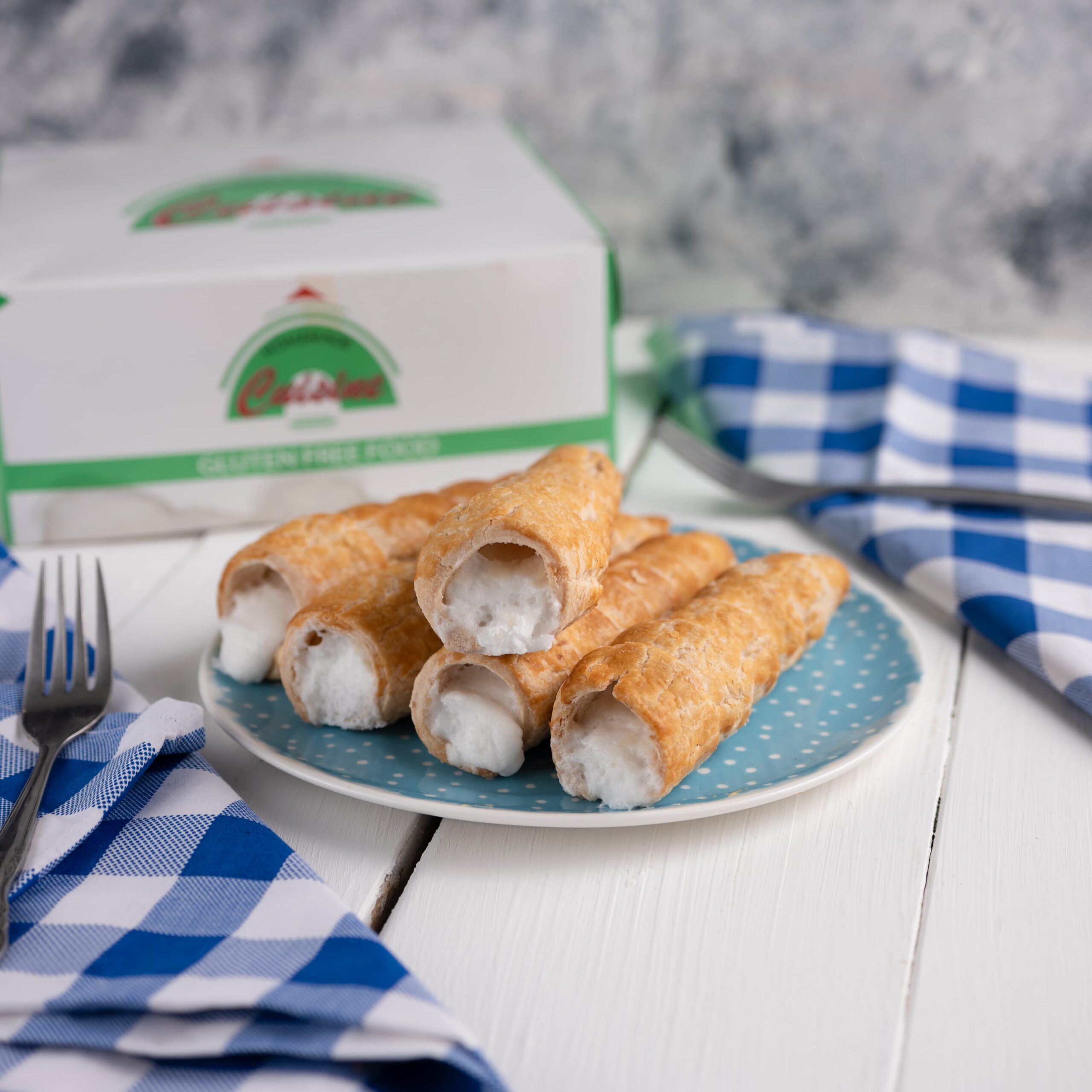 Gluten Free Cream Rolls