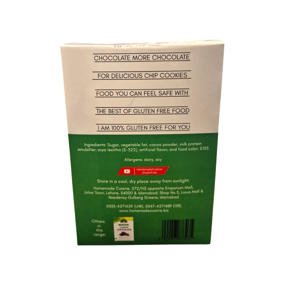 Gluten Free Chocolate Chips back