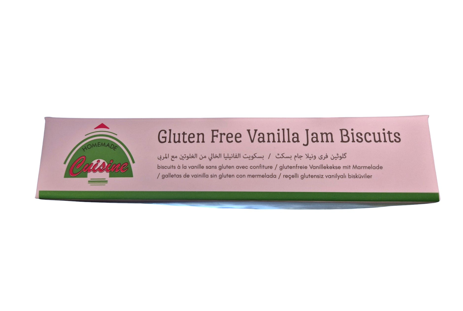 Gluten Free Vanilla Jam Biscuits Top