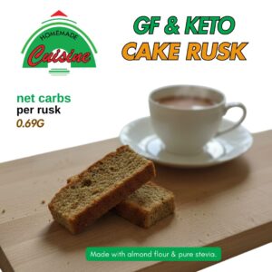 Gluten Free Keto Cake Rusk