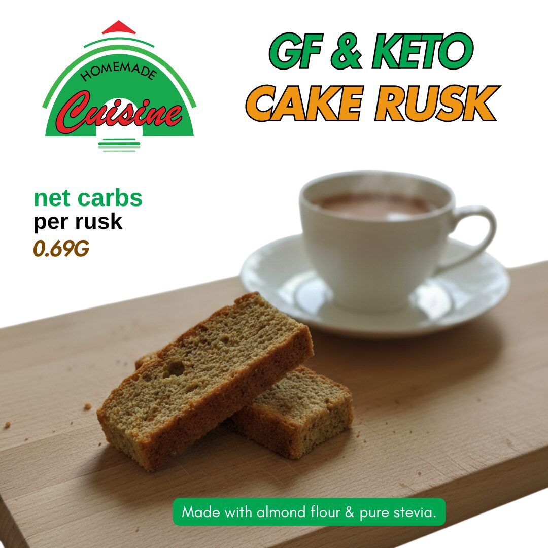Gluten Free Keto Cake Rusk