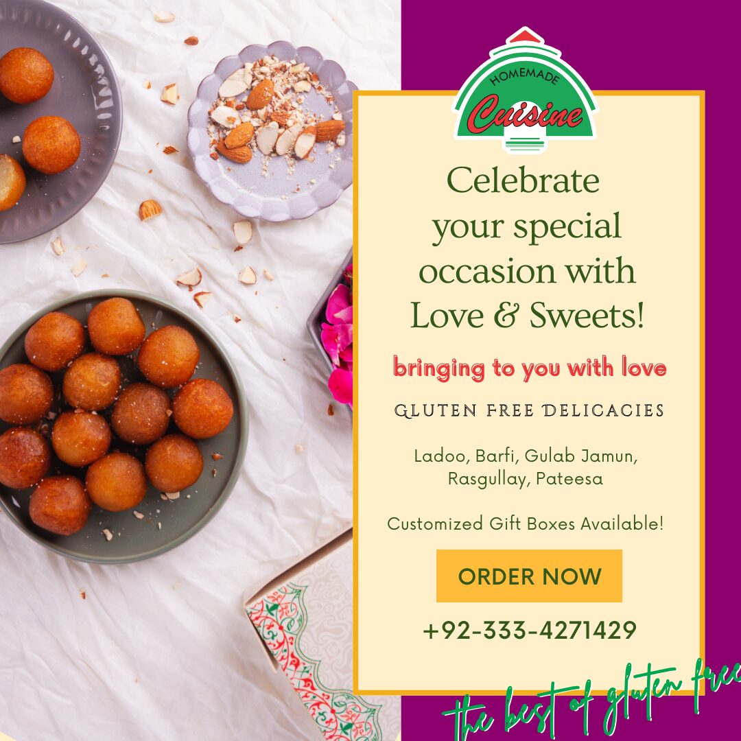 Customized Gluten Free Mithai Boxes