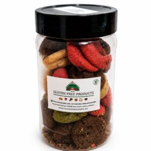 Gluten Free Rainbow Cookies Jar