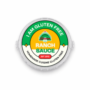 Gluten-Free Homemade Cuisine Ranch Sauce Lid